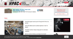 Desktop Screenshot of hpacmag.com