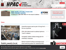 Tablet Screenshot of hpacmag.com